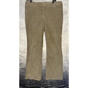 liz claiborne‎ corduroy pants Women’s Size 10 Stretch Beige Color